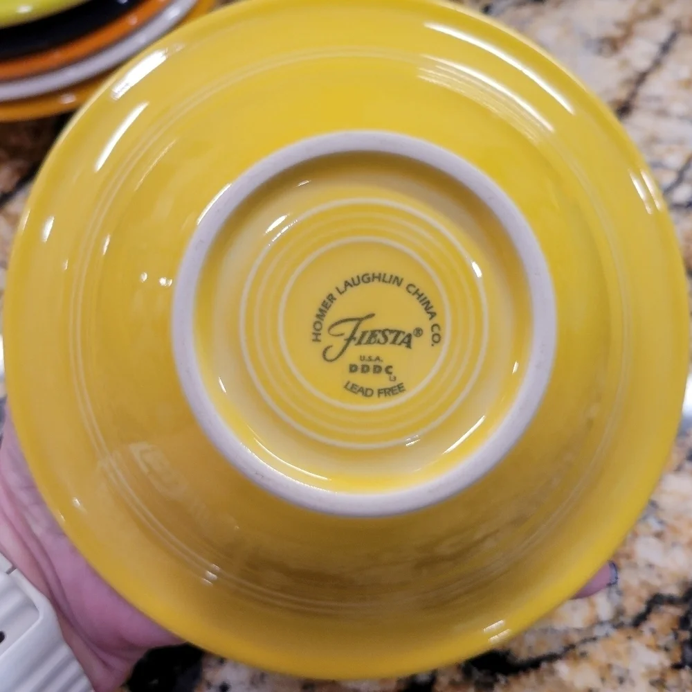 Fiesta 6 1/2 Inch Stackable Cereal Bowl 11 OZ SUNFLOWER